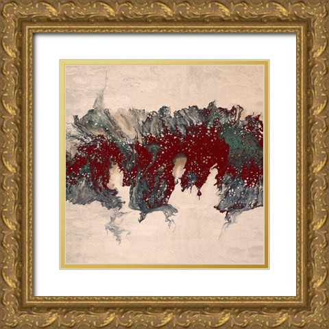Mood 1 Gold Ornate Wood Framed Art Print with Double Matting by Allen, Kimberly