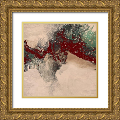 Mood 2 Gold Ornate Wood Framed Art Print with Double Matting by Allen, Kimberly