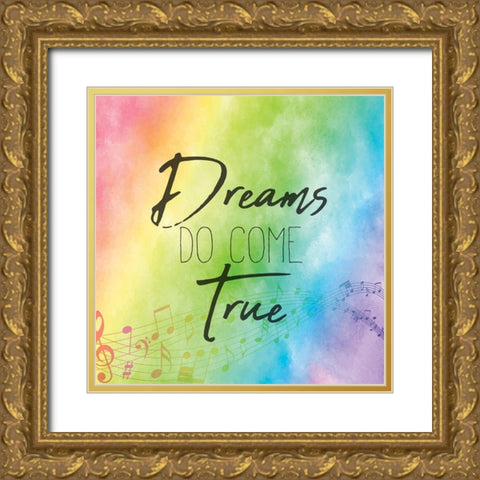 Somewhere 3 v2 Gold Ornate Wood Framed Art Print with Double Matting by Allen, Kimberly