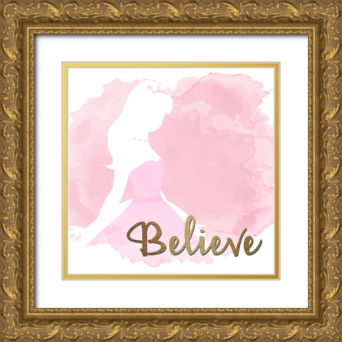 A Dream Your Heart 2 Gold Ornate Wood Framed Art Print with Double Matting by Allen, Kimberly
