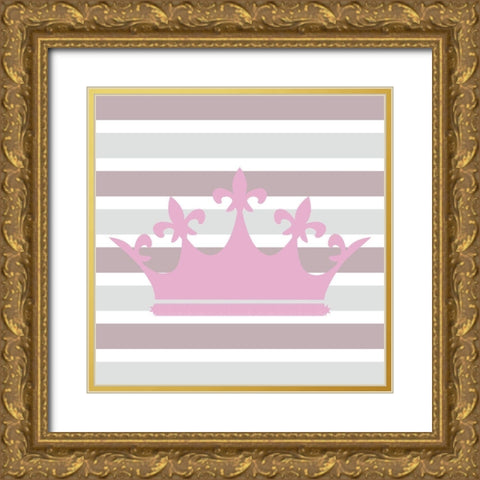 Fairytale Princess 4 Gold Ornate Wood Framed Art Print with Double Matting by Allen, Kimberly