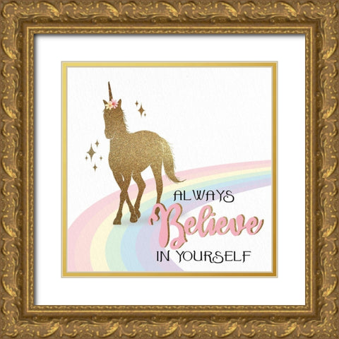 You are Magic 2 Gold Ornate Wood Framed Art Print with Double Matting by Allen, Kimberly
