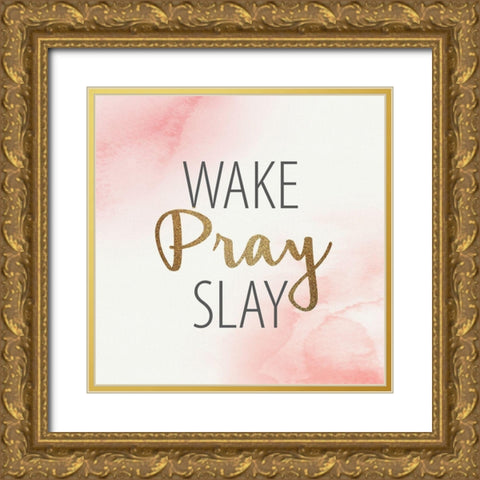 Glamour Style 5 Gold Ornate Wood Framed Art Print with Double Matting by Allen, Kimberly