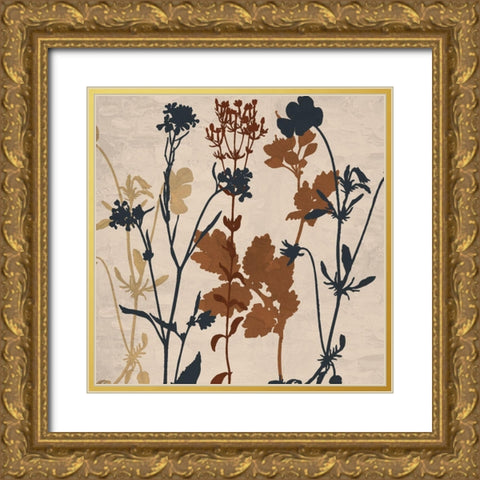 Fall 1 Gold Ornate Wood Framed Art Print with Double Matting by Allen, Kimberly