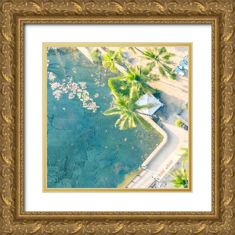 From the Top 1 Gold Ornate Wood Framed Art Print with Double Matting by Allen, Kimberly