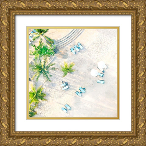 From the Top 2 Gold Ornate Wood Framed Art Print with Double Matting by Allen, Kimberly