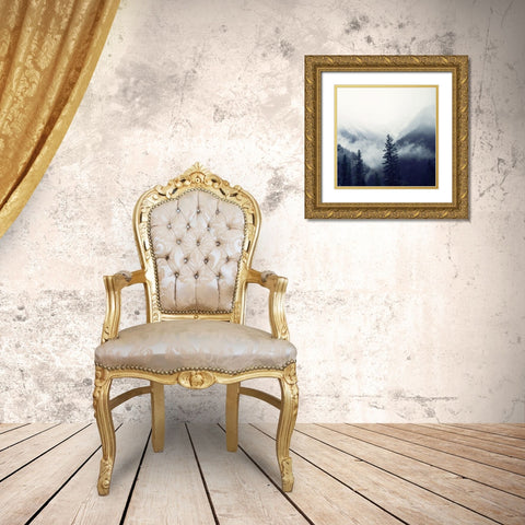 Mountain Heights 2 Gold Ornate Wood Framed Art Print with Double Matting by Allen, Kimberly