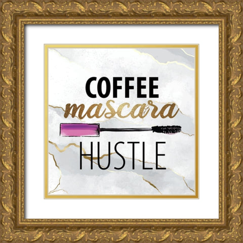 Drink the Coffee 2 Gold Ornate Wood Framed Art Print with Double Matting by Allen, Kimberly