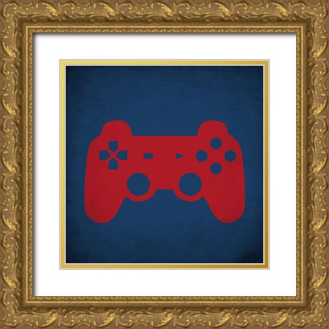 Eat Game 2 Gold Ornate Wood Framed Art Print with Double Matting by Allen, Kimberly