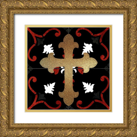 Serve 2 Gold Ornate Wood Framed Art Print with Double Matting by Allen, Kimberly