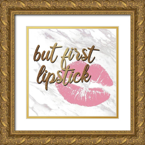 Art Markup 3 Gold Ornate Wood Framed Art Print with Double Matting by Allen, Kimberly