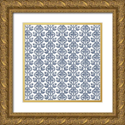 Inspiration 7 Gold Ornate Wood Framed Art Print with Double Matting by Allen, Kimberly