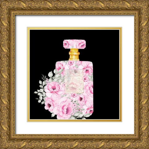 Heels and Books 2 Gold Ornate Wood Framed Art Print with Double Matting by Allen, Kimberly