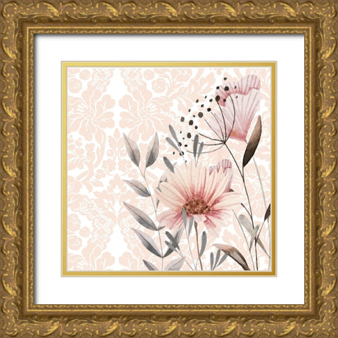 Always Blessed 7 Gold Ornate Wood Framed Art Print with Double Matting by Allen, Kimberly