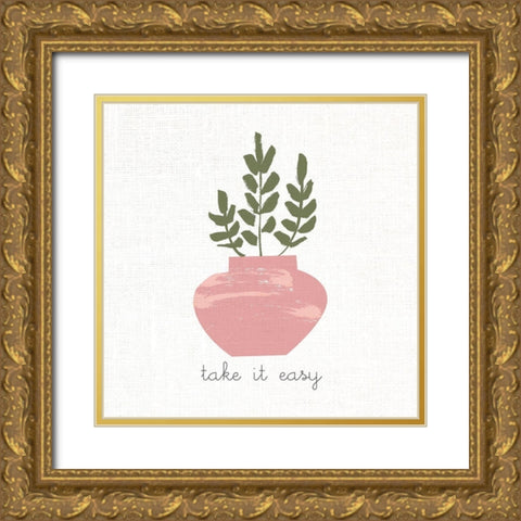 Good Things 2 Gold Ornate Wood Framed Art Print with Double Matting by Allen, Kimberly