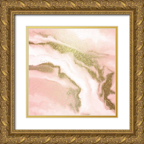 Her Plans 3 Gold Ornate Wood Framed Art Print with Double Matting by Allen, Kimberly
