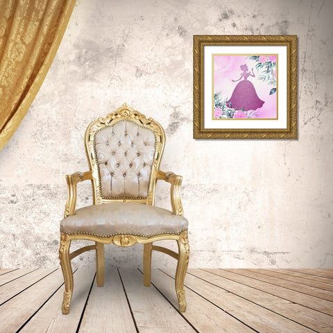 You Are Beautiful 1 Gold Ornate Wood Framed Art Print with Double Matting by Allen, Kimberly