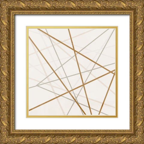 Crossover 2 Gold Ornate Wood Framed Art Print with Double Matting by Allen, Kimberly