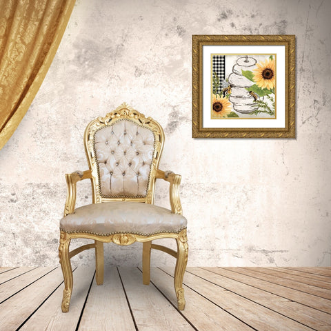 Bee Keeper 1 Gold Ornate Wood Framed Art Print with Double Matting by Allen, Kimberly