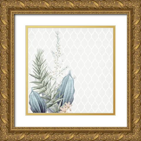 Blessings 4 Gold Ornate Wood Framed Art Print with Double Matting by Allen, Kimberly