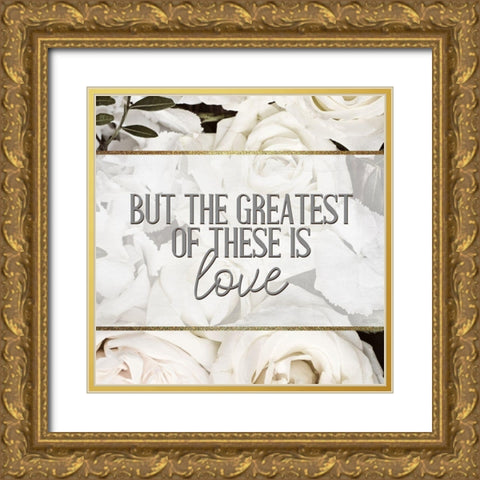 Let All You Do Be 3 Gold Ornate Wood Framed Art Print with Double Matting by Allen, Kimberly