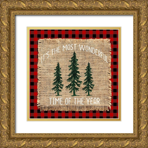 Wonderful Time 2 Gold Ornate Wood Framed Art Print with Double Matting by Allen, Kimberly