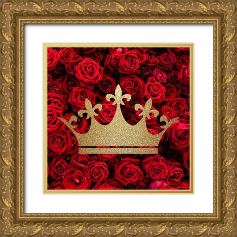 Perfume Roses 2 Gold Ornate Wood Framed Art Print with Double Matting by Allen, Kimberly