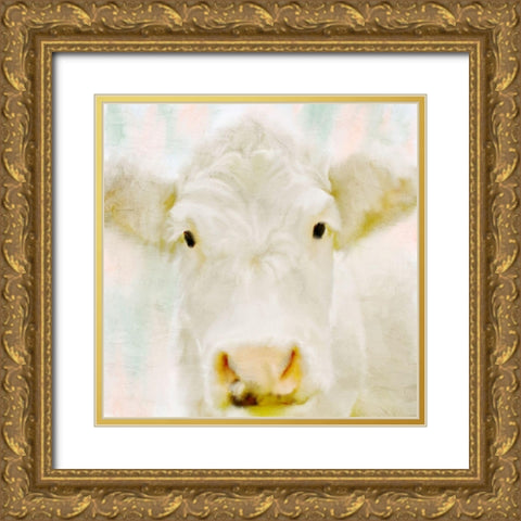 Bess Gold Ornate Wood Framed Art Print with Double Matting by Allen, Kimberly