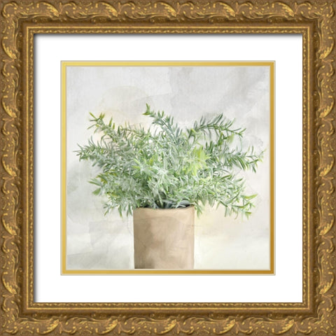 Radiance 2 Gold Ornate Wood Framed Art Print with Double Matting by Allen, Kimberly