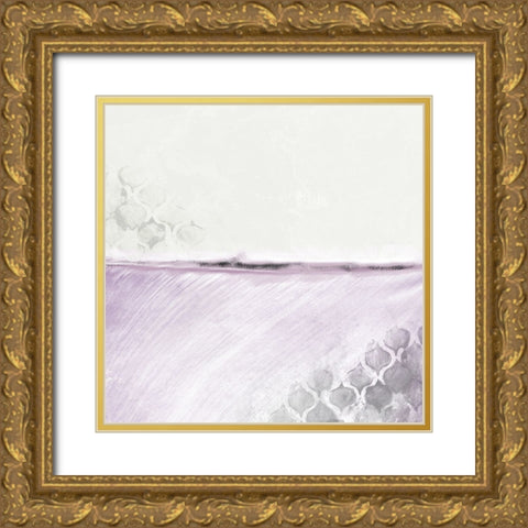Soften Gold Ornate Wood Framed Art Print with Double Matting by Allen, Kimberly