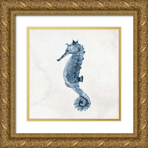 Ocean Life 1 Gold Ornate Wood Framed Art Print with Double Matting by Allen, Kimberly