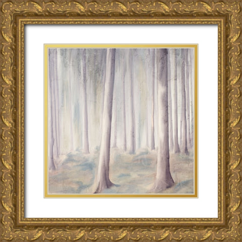 Forest Dreams 1 Gold Ornate Wood Framed Art Print with Double Matting by Allen, Kimberly
