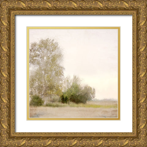 Countryside Gold Ornate Wood Framed Art Print with Double Matting by Allen, Kimberly