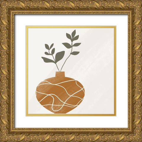 Natural 1 Gold Ornate Wood Framed Art Print with Double Matting by Allen, Kimberly