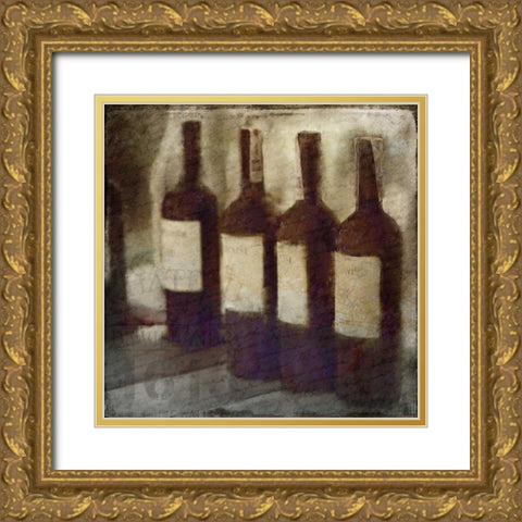 Vintage Gold Ornate Wood Framed Art Print with Double Matting by Allen, Kimberly