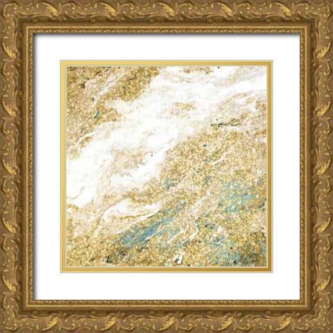 Golden Dust Gold Ornate Wood Framed Art Print with Double Matting by Allen, Kimberly