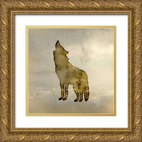 Wildlife Lodge 2 Gold Ornate Wood Framed Art Print with Double Matting by Allen, Kimberly