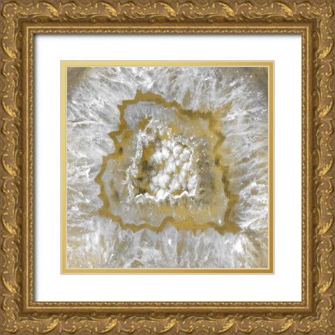 Burst of Gold Gold Ornate Wood Framed Art Print with Double Matting by Allen, Kimberly