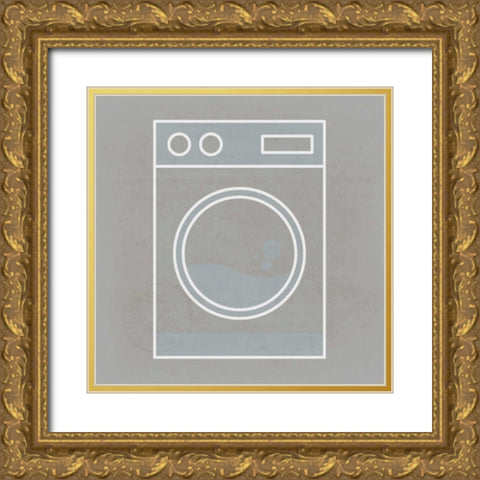 Sort 1 Gold Ornate Wood Framed Art Print with Double Matting by Allen, Kimberly