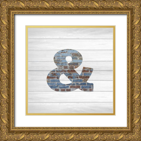 Eat Drink B Gold Ornate Wood Framed Art Print with Double Matting by Allen, Kimberly