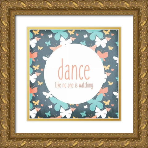 Be You 1 Gold Ornate Wood Framed Art Print with Double Matting by Allen, Kimberly