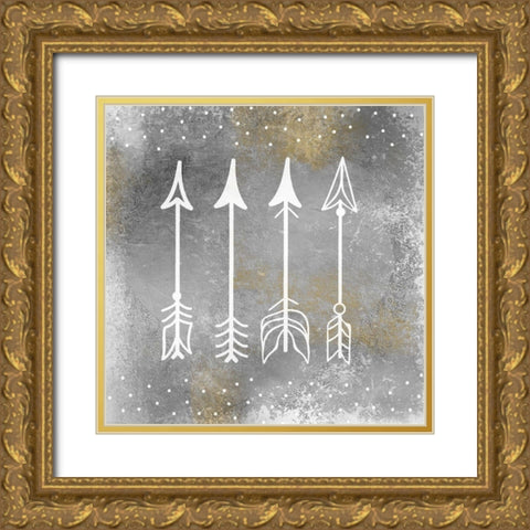 Explorer 1 Gold Ornate Wood Framed Art Print with Double Matting by Kimberly, Allen