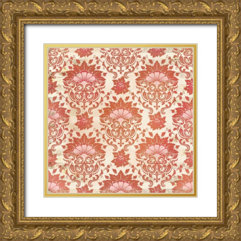 Pink Mood Gold Ornate Wood Framed Art Print with Double Matting by Allen, Kimberly