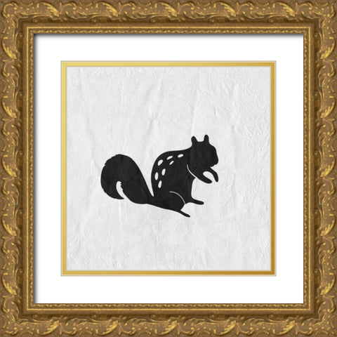 Animal Print 3 Gold Ornate Wood Framed Art Print with Double Matting by Allen, Kimberly