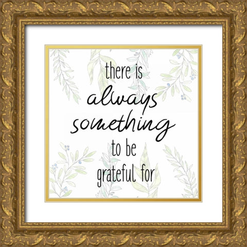 There is Always Gold Ornate Wood Framed Art Print with Double Matting by Allen, Kimberly