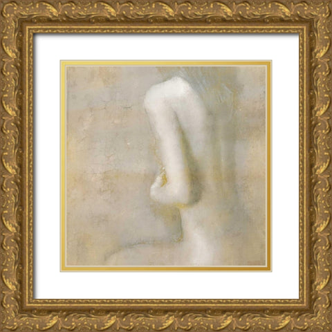 Golden Moments Gold Ornate Wood Framed Art Print with Double Matting by Allen, Kimberly