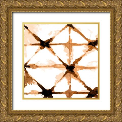 Copper Whites 2 Gold Ornate Wood Framed Art Print with Double Matting by Allen, Kimberly