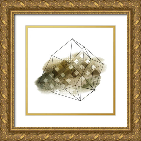 Wired 1 Gold Ornate Wood Framed Art Print with Double Matting by Allen, Kimberly