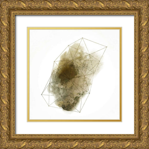 Wired 3 Gold Ornate Wood Framed Art Print with Double Matting by Allen, Kimberly