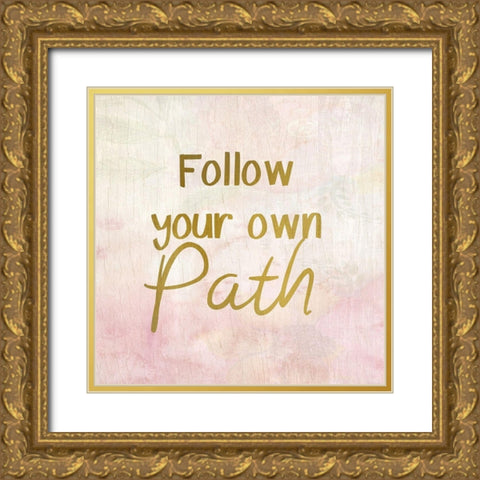 Unicorn Dreams 3 Gold Ornate Wood Framed Art Print with Double Matting by Kimberly, Allen